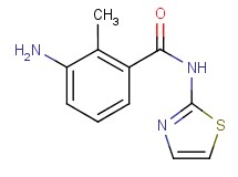 3-amino-2-methyl-N-1,3-thiazol-2-ylbenzamide 3-amino-2-methyl-N-1,3-thiazol-2-ylbenzamide