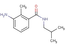 3-amino-N-isobutyl-2-methylbenzamide 3-amino-N-isobutyl-2-methylbenzamide