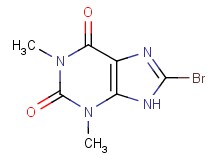 8-bromo-1,3-dimethyl-3,9-dihydro-1H-purine-2,6-dione 8-bromo-1,3-dimethyl-3,9-dihydro-1H-purine-2,6-dione