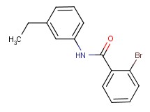 2-bromo-N-(3-ethylphenyl)benzamide 2-bromo-N-(3-ethylphenyl)benzamide