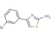 4-(3-bromophenyl)-1,3-thiazol-2-amine 4-(3-bromophenyl)-1,3-thiazol-2-amine