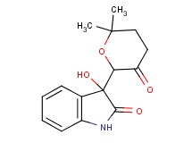 3-(6,6-dimethyl-3-oxotetrahydro-2H-pyran-2-yl)-3-hydroxy-1,3-dihydro-2H-indol-2-one 3-(6,6-dimethyl-3-oxotetrahydro-2H-pyran-2-yl)-3-hydroxy-1,3-dihydro-2H-indol-2-one