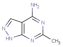 6-methyl-1H-pyrazolo[3,4-d]pyrimidin-4-amine