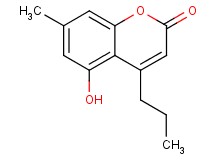 5-hydroxy-7-methyl-4-propyl-2H-chromen-2-one 5-hydroxy-7-methyl-4-propyl-2H-chromen-2-one