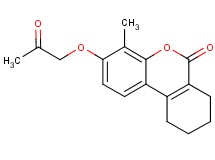 4-methyl-3-(2-oxopropoxy)-7,8,9,10-tetrahydro-6H-benzo[c]chromen-6-one