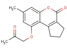 7-methyl-9-(2-oxopropoxy)-2,3-dihydrocyclopenta[c]chromen-4(1H)-one