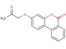 3-(2-oxopropoxy)-6H-benzo[c]chromen-6-one
