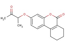3-(1-methyl-2-oxopropoxy)-7,8,9,10-tetrahydro-6H-benzo[c]chromen-6-one