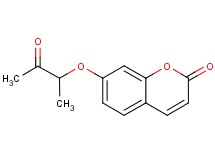 7-(1-methyl-2-oxopropoxy)-2H-chromen-2-one 7-(1-methyl-2-oxopropoxy)-2H-chromen-2-one