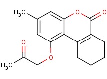 3-methyl-1-(2-oxopropoxy)-7,8,9,10-tetrahydro-6H-benzo[c]chromen-6-one