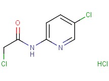 2-chloro-N-(5-chloro-2-pyridinyl)acetamide hydrochloride 2-chloro-N-(5-chloro-2-pyridinyl)acetamide hydrochloride