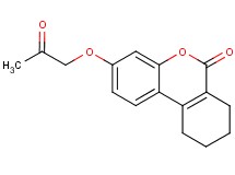 3-(2-oxopropoxy)-7,8,9,10-tetrahydro-6H-benzo[c]chromen-6-one