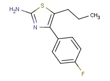 4-(4-fluorophenyl)-5-propyl-1,3-thiazol-2-amine 4-(4-fluorophenyl)-5-propyl-1,3-thiazol-2-amine