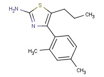 4-(2,4-dimethylphenyl)-5-propyl-1,3-thiazol-2-amine 4-(2,4-dimethylphenyl)-5-propyl-1,3-thiazol-2-amine