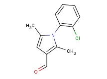1-(2-chlorophenyl)-2,5-dimethyl-1H-pyrrole-3-carbaldehyde
