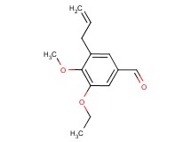 3-allyl-5-ethoxy-4-methoxybenzaldehyde 3-allyl-5-ethoxy-4-methoxybenzaldehyde
