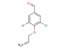 4-(allyloxy)-3,5-dichlorobenzaldehyde 4-(allyloxy)-3,5-dichlorobenzaldehyde