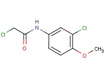 2-chloro-N-(3-chloro-4-methoxyphenyl)acetamide 2-chloro-N-(3-chloro-4-methoxyphenyl)acetamide