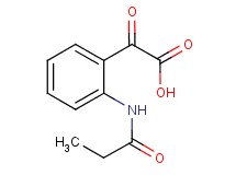 oxo[2-(propionylamino)phenyl]acetic acid