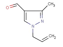 1-allyl-3-methyl-1H-pyrazole-4-carbaldehyde 1-allyl-3-methyl-1H-pyrazole-4-carbaldehyde