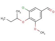4-sec-butoxy-3-chloro-5-methoxybenzaldehyde 4-sec-butoxy-3-chloro-5-methoxybenzaldehyde