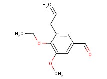 3-allyl-4-ethoxy-5-methoxybenzaldehyde 3-allyl-4-ethoxy-5-methoxybenzaldehyde