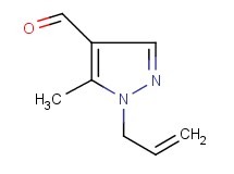 1-allyl-5-methyl-1H-pyrazole-4-carbaldehyde 1-allyl-5-methyl-1H-pyrazole-4-carbaldehyde