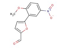 5-(2-methoxy-5-nitrophenyl)-2-furaldehyde 5-(2-methoxy-5-nitrophenyl)-2-furaldehyde