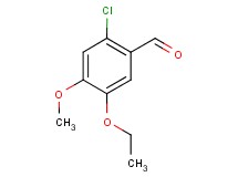 2-chloro-5-ethoxy-4-methoxybenzaldehyde 2-chloro-5-ethoxy-4-methoxybenzaldehyde