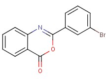 2-(3-bromophenyl)-4H-3,1-benzoxazin-4-one