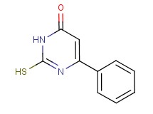 2-mercapto-6-phenyl-4(3H)-pyrimidinone