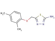 5-[(2,4-dimethylphenoxy)methyl]-1,3,4-thiadiazol-2-amine