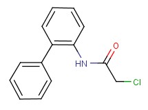 N-2-biphenylyl-2-chloroacetamide N-2-biphenylyl-2-chloroacetamide