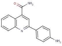 2-(4-aminophenyl)-4-quinolinecarboxamide 2-(4-aminophenyl)-4-quinolinecarboxamide