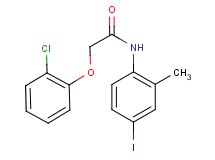 2-(2-chlorophenoxy)-N-(4-iodo-2-methylphenyl)acetamide 2-(2-chlorophenoxy)-N-(4-iodo-2-methylphenyl)acetamide