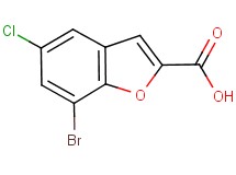7-bromo-5-chloro-1-benzofuran-2-carboxylic acid