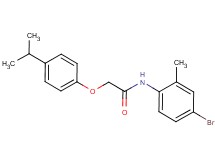 N-(4-bromo-2-methylphenyl)-2-(4-isopropylphenoxy)acetamide