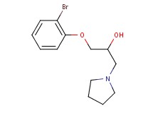 1-(2-bromophenoxy)-3-pyrrolidin-1-ylpropan-2-ol
