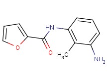 N-(3-amino-2-methylphenyl)-2-furamide N-(3-amino-2-methylphenyl)-2-furamide
