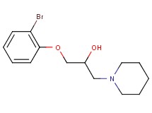 1-(2-bromophenoxy)-3-piperidin-1-ylpropan-2-ol