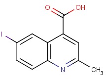 6-iodo-2-methylquinoline-4-carboxylic acid 6-iodo-2-methylquinoline-4-carboxylic acid