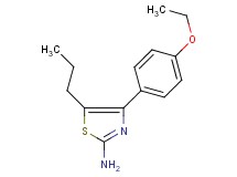 4-(4-ethoxyphenyl)-5-propyl-1,3-thiazol-2-amine 4-(4-ethoxyphenyl)-5-propyl-1,3-thiazol-2-amine