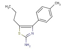 4-(4-methylphenyl)-5-propyl-1,3-thiazol-2-amine 4-(4-methylphenyl)-5-propyl-1,3-thiazol-2-amine