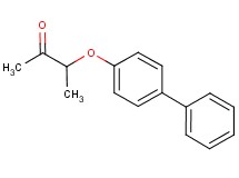 3-(biphenyl-4-yloxy)butan-2-one 3-(biphenyl-4-yloxy)butan-2-one