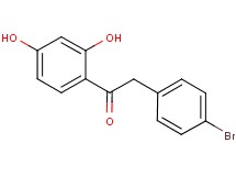2-(4-bromophenyl)-1-(2,4-dihydroxyphenyl)ethanone 2-(4-bromophenyl)-1-(2,4-dihydroxyphenyl)ethanone
