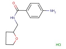 4-amino-N-(tetrahydro-2-furanylmethyl)benzamide hydrochloride 4-amino-N-(tetrahydro-2-furanylmethyl)benzamide hydrochloride