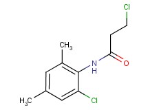 3-chloro-N-(2-chloro-4,6-dimethylphenyl)propanamide 3-chloro-N-(2-chloro-4,6-dimethylphenyl)propanamide