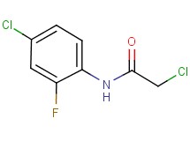2-chloro-N-(4-chloro-2-fluorophenyl)acetamide 2-chloro-N-(4-chloro-2-fluorophenyl)acetamide