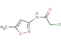 2-chloro-N-(5-methyl-3-isoxazolyl)acetamide 2-chloro-N-(5-methyl-3-isoxazolyl)acetamide