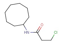 3-chloro-N-cyclooctylpropanamide 3-chloro-N-cyclooctylpropanamide